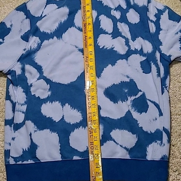 Nike Men's Blue Patterned Sweater Medium - Picture 9 of 13